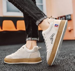 Men's Corduroy Casual Sneakers | Stylish & Comfortable